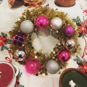 Bauble wreath